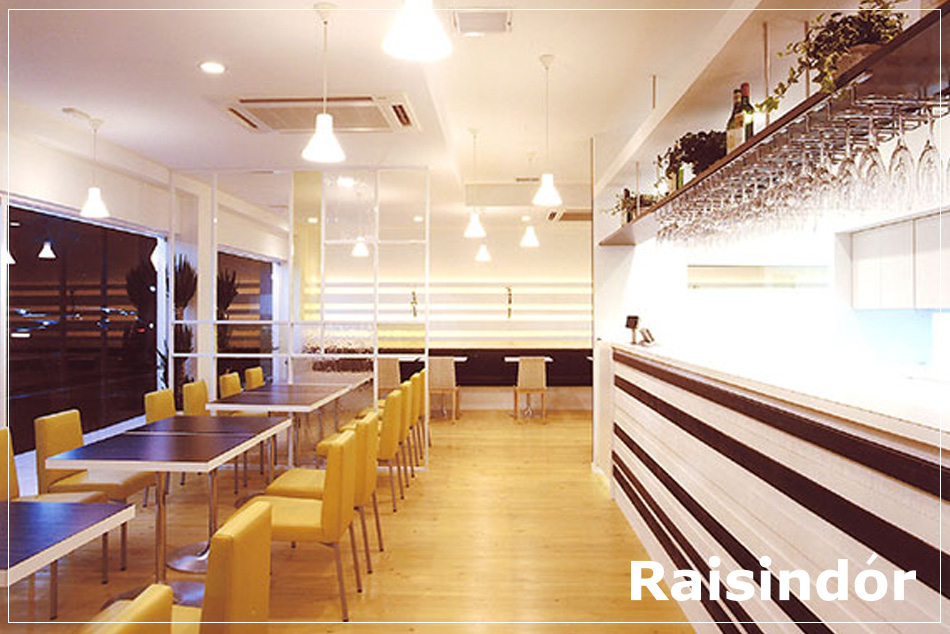 「ダイニングカフェ レザンドール」｜飲食店のデザインはスーパーボギーデザイン事務所