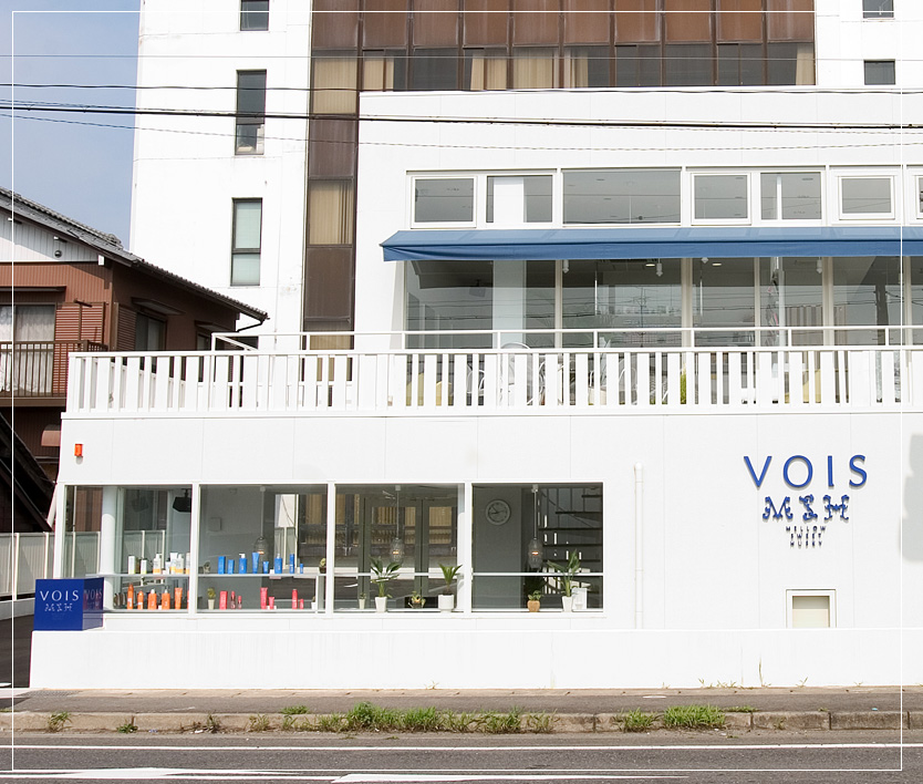 岐阜県の「ヴォイス」｜サロンの店舗デザインは名古屋のボギーズ設計事務所